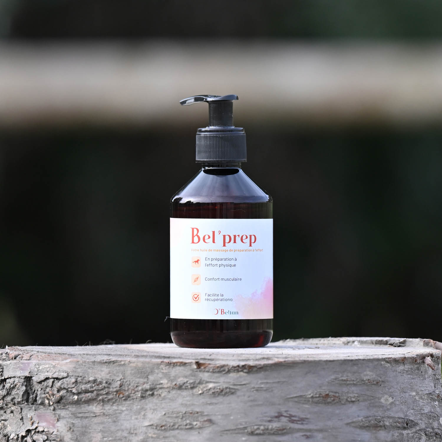 soin musculaire cheval naturel huiles essentielles Bel'prep O'Beltan