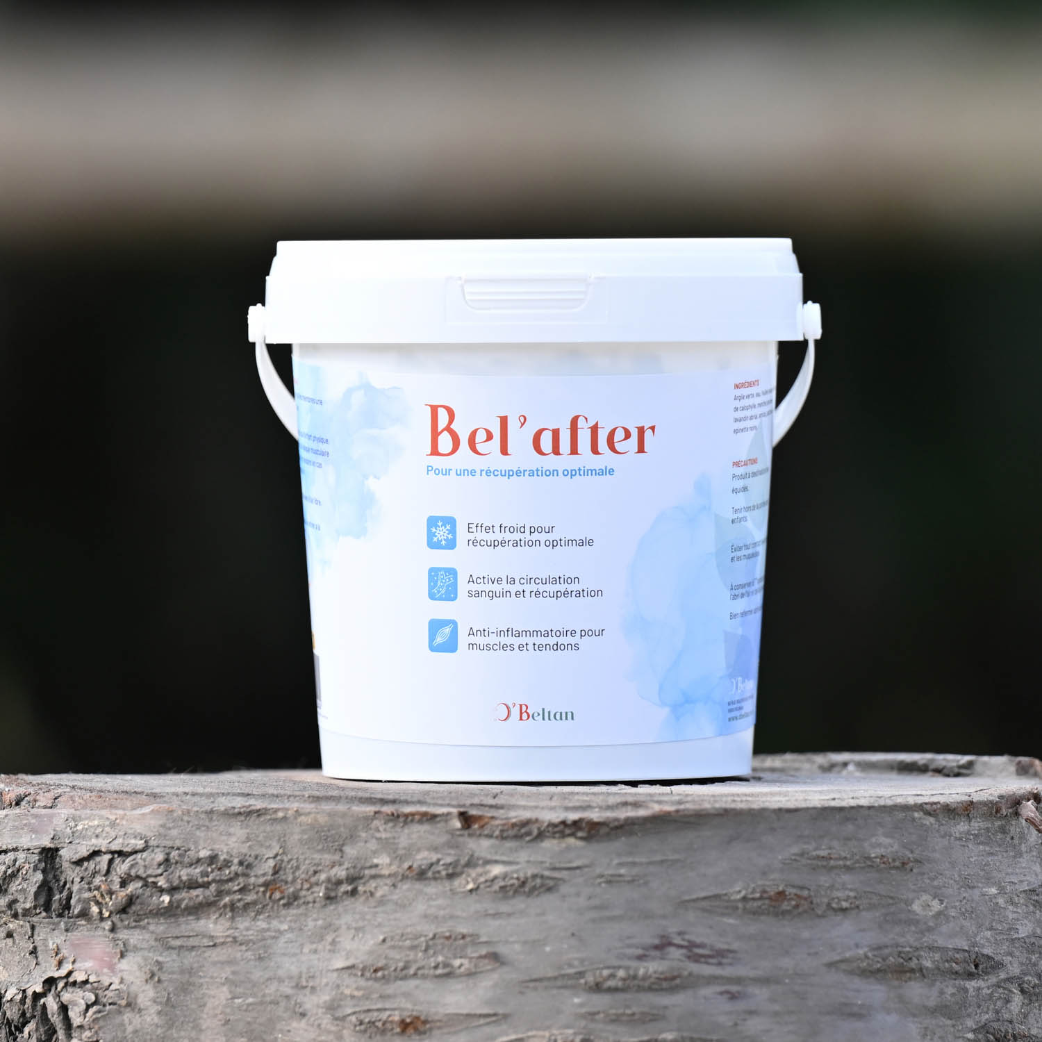 argile récupération cheval après effort Bel'after O'Beltan