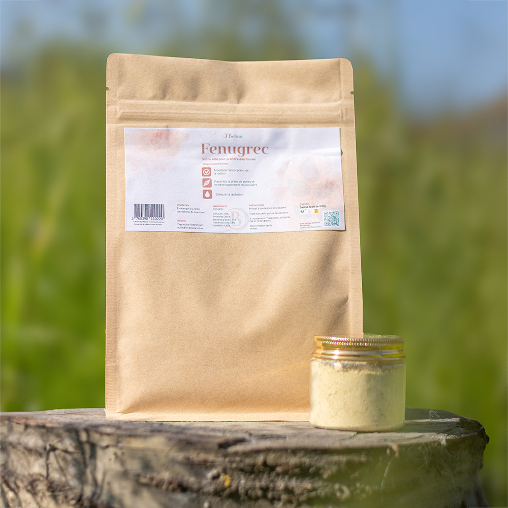 Fenugrec pour chevaux prise de poids