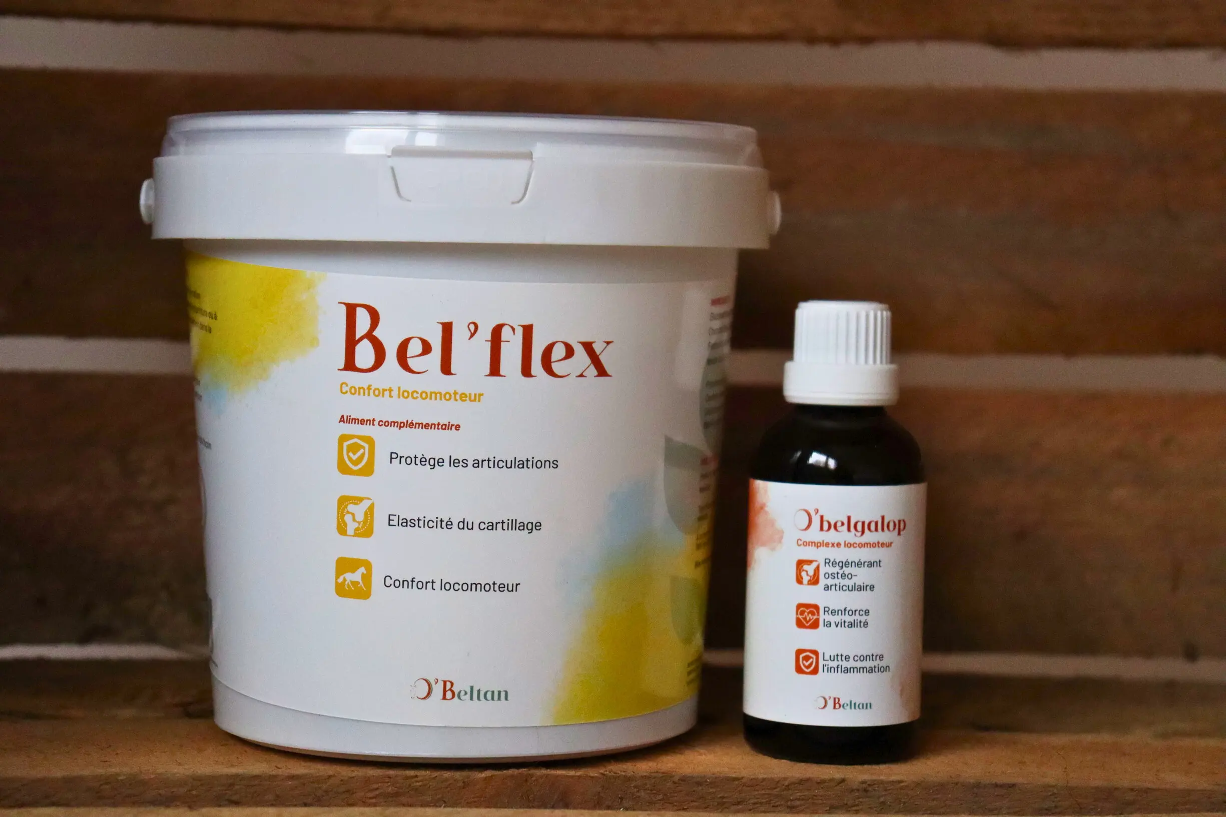 Pack O'Confort Locomoteur articulations cheval naturel Bel'flex O'Belgalop O'Beltan